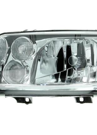 Ліва передня фара volkswagen bora 1998-2005 h4/h3, авт. регул. 441-1138l-ldemf
