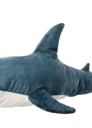 Мягкая игрушка плюшевая акула shark doll 49 см подушка акула поду2 фото