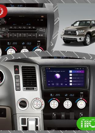 Штатная магнитола 9" lesko для toyota tundra ii 2007-2013 4/64gb carplay 4g wi-fi gps prime тойота3 фото