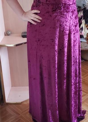 Вечернее платье в пол