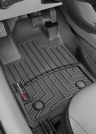 Передние коврики jeep compass 2017- с бортиком, черные, 4412051 weathertech