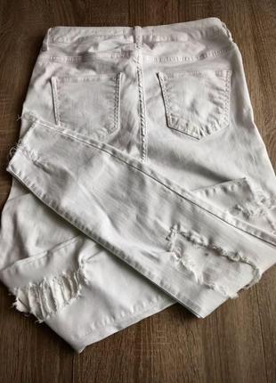 Джинси, білі джинси skinny new look7 фото