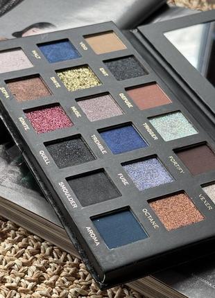 Revolution pro new neutrals eyeshadow smoked palette палетка тіней для повік3 фото