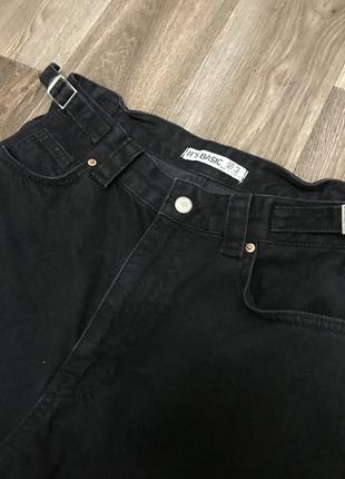 Женские шикарные новые черные джинсы2 фото
