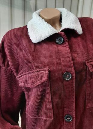 Женская вельветовая куртка6 фото