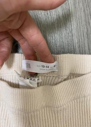 Легінси в рубчик кльош zara 2