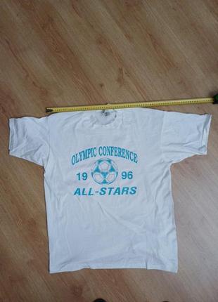 Футболка винтаж olympic conderence all-stars 1996 tm best размер xl made in mexico