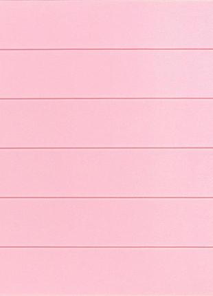 Самоклеюча 3d панель під рожеве дерево 700x700x4мм (379) sw-00001384