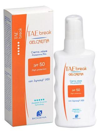 Biogena tae 50 break крем-гель високого ступеня захисту spf 50