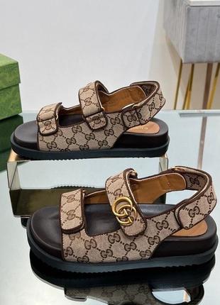 Босоножки в стиле gucci8 фото