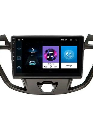 Штатная магнитола lesko для ford tourneo custom i рестайлинг 2017-н.в. экран 9" 1/16gb wi-fi gps base 2шт