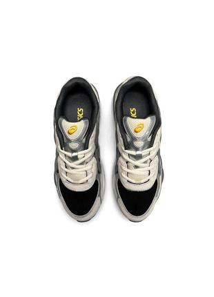 Чоловічі кросівки asics gel nyc gray silver сірі замшеві спортивні кросівки асикс гель демісезонні6 фото