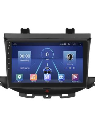 Штатная магнитола lesko для opel astra k 2015-2019 экран 9" 4/64gb 4g wi-fi gps top 4шт