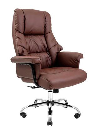Крісло конгрес хром m-2 широкий (anyfix wide) коричневий