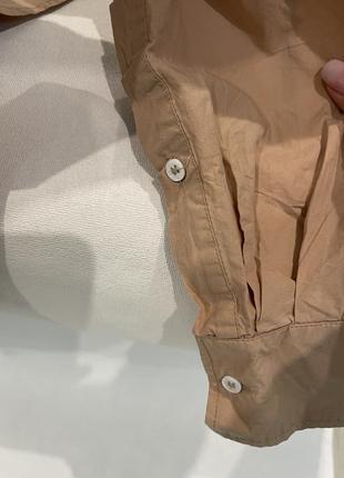 Стильная натуральная рубашка zara3 фото