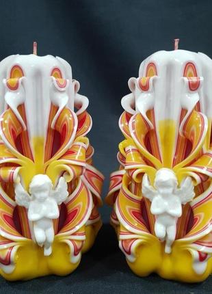 Свічки з янголятами