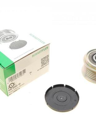 Шків генератора bmw 3 e90 f30 f80  5 f10 05-16, n47 d20a d20c, 6pk 535 0203 10