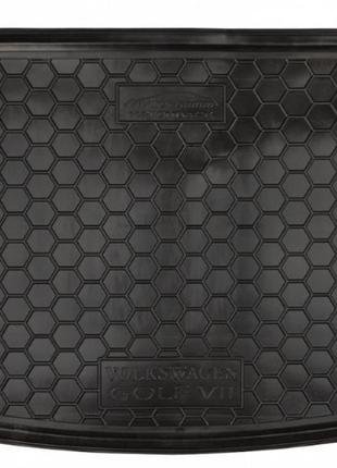 Килимок в багажник volkswagen golf 7 (хетчбек) (фольксваген гольф 7) 211418 avto-gumm