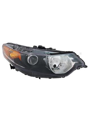 Передняя фара honda accord 8 2008-2011 правая, желт поворотн 33100tl0g01