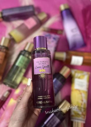 Парфумований спрей love spell sol victoria’s secret оригінал міст спрей vs