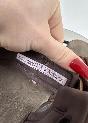 Шкіряні босоніжки на липучках clarks9 фото