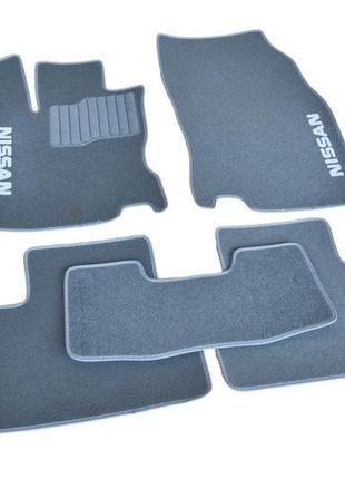 Ворсові килимки nissan qashqai (2014-) /сірий, кт - 5шт avtm grcr1425
