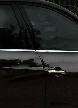 Молдинги стекол нижні renault scenic 2009 - 4шт