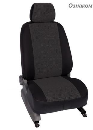 Чехлы на сиденья toyota avensis sd 2002-2009 жаккард /темно-серый seintex (тойота авенсис)