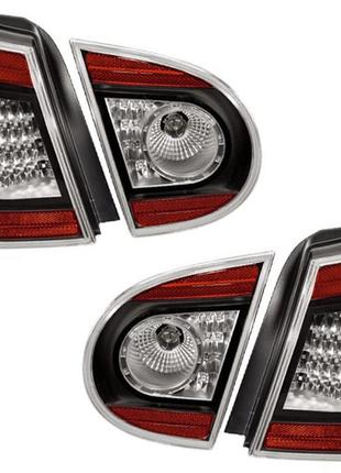 Задниие фонари volkswagen golf v 2003-2008 темные led комплект design 4шт 2vp 009 500-831