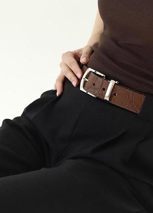 Крутой ремень из натуральной кожи