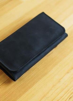 Функціональний клатч, портмоне для купюр і телефону, стильний подарунок1 фото