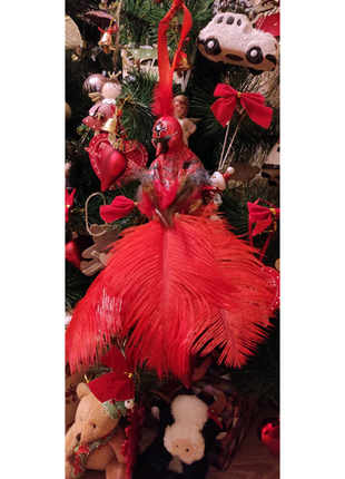 Ялинкова іграшка ручної роботи "птах щастя"