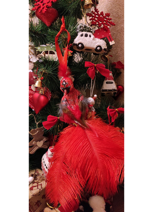 Ялинкова іграшка ручної роботи "птах щастя"