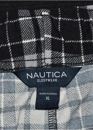 Піжамні домашні штани nautica фланель поліестер р.xl2 фото