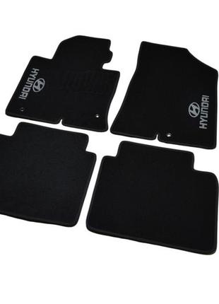 Ворсові килимки hyundai sonata (2016-) /чёрные, 5шт avtm blccr1939