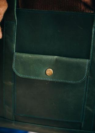 Кожаная сумка nocompromis, практичная сумка повседневная сумка, удобная сумка из кожи6 фото