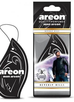 Освежитель воздуха areon сухой листик "mon" beverly hills (ma06)