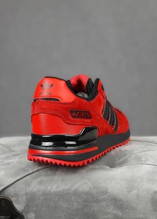 Кроссовки adidas zx 750 красные sin4 фото