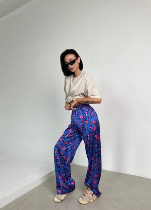 Шелковые брюки