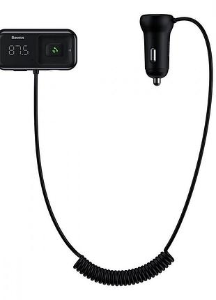 Автомобільний зарядний пристрій baseus fm launcher s-16 2usb black