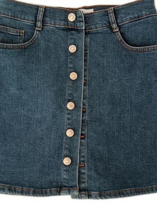 Джинсова спідниця mango