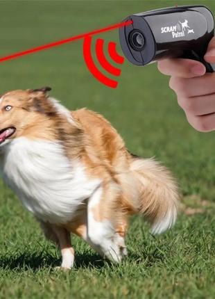 Відлякувач собак ультразвуковий scram animal chaser відстань до 10 метрів9 фото
