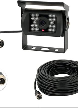 Универсальная камера заднего вида camecho k0069a2 12 в-24 в угол обзора 120° с 10-метровым кабелем