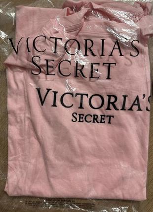 Ночная рубашка victoria’s secret cotton sleepshirt виктория сикрет6 фото
