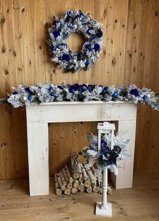 Новогодний фонарь. новогодний декор.