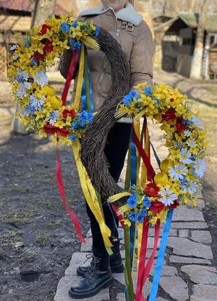 Вінок український. літній вінок. вінок з ромашками.6 фото