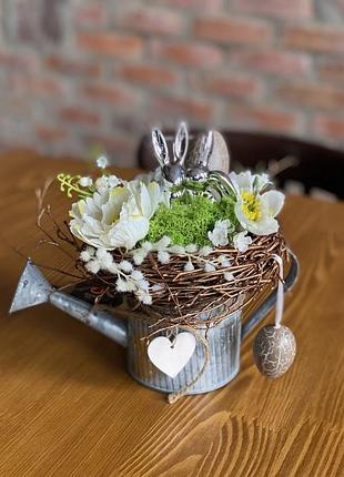 Пасхальная композиция.  весенняя композиция.