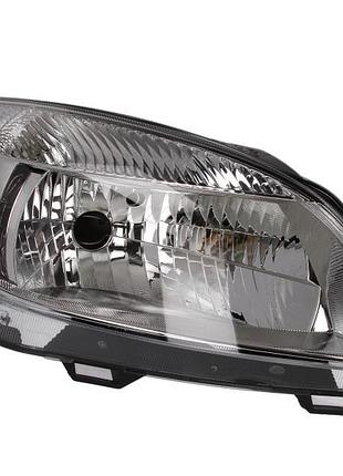 Левая передняя фара skoda fabia/roomster 2010-2014 h4 1ed 010 417-341