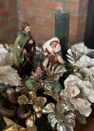 Композиція «різдвяний вертеп». рождественская композиция.