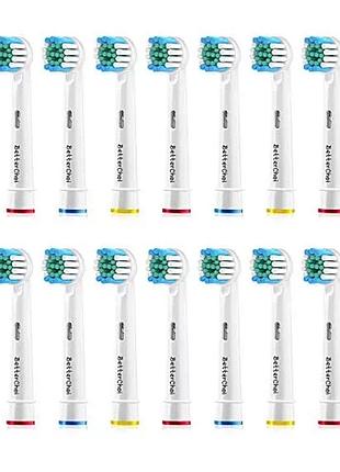 Набір із 18 змінних насадок eb17-a betterchoi, сумісних із електричною зубною щіткою braun oral b